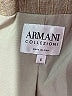 Armani Collezioni 100% Polyester Tan Blazer Size 6 - photo 6
