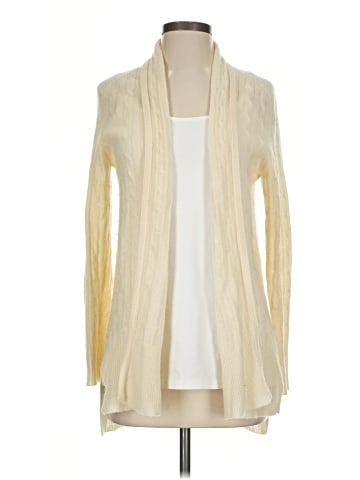White + Warren Cardigan (view 1)
