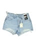 Levi's Blue Denim Shorts Size 25 waist - photo 1