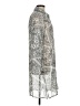 Live 4 Truth 100% Polyester Paisley Gray Silver Casual Dress Size M - photo 4
