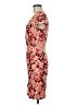Cache Print Orange Cocktail Dress Size M - photo 5
