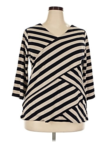 DressBarn 3/4 Sleeve T-Shirt (view 1)