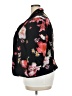 Worthington 100% Polyester Floral Black Blazer Size 2X - photo 5