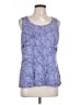 Chico's Blue Sleeveless Blouse Size Lg (2) - photo 1