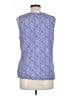 Chico's Blue Sleeveless Blouse Size Lg (2) - photo 2