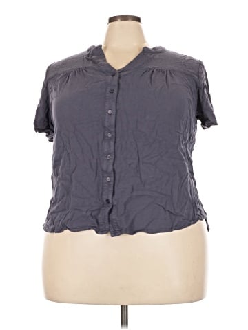 Market and Spruce Short Sleeve Blouse (view 1)