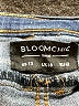 BLOOMCHIC Solid Blue Jeans Size 12 - photo 7