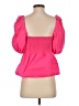 Lilly Pulitzer 100% Polyester Pink 3/4 Sleeve Blouse Size 0 - photo 2