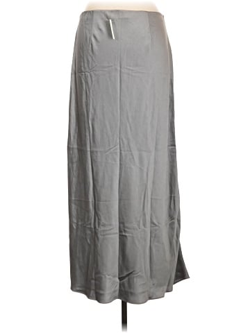 Madewell Satin Maxi Slip Skirt (view 2)
