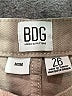 BDG 100% Cotton Solid Tan Khaki Shorts Size 26 waist - photo 3
