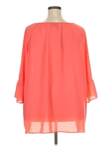 New Directions 3/4 Sleeve Blouse (view 2)