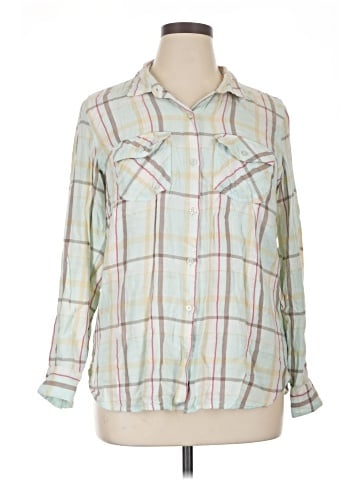 Jessica Simpson Long Sleeve Button-Down Shirt (view 1)