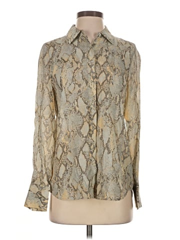 Lafayette 148 New York Long Sleeve Blouse (view 1)