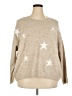 Vince Camuto Stars Tan Pullover Sweater Size XXL - photo 1