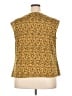 Kasper Gold Sleeveless Blouse Size 2X - photo 2