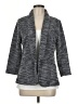 Skies Are Blue Chevron-herringbone Gray Blazer Size M - photo 1