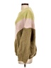 Listicle Chevron-herringbone Green Pullover Sweater Size S - photo 5
