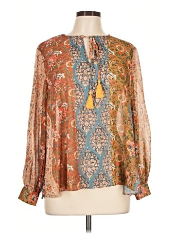 Joan Vass New York Long Sleeve Blouse (view 1)