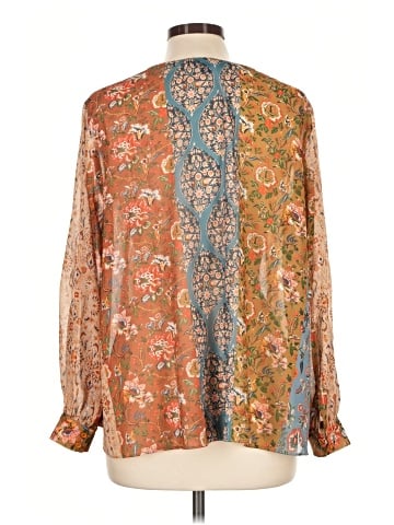 Joan Vass New York Long Sleeve Blouse (view 2)