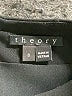 Theory 100% Polyester Solid Black Casual Dress Size 8 - photo 7
