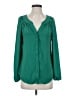 Bellatrix 100% Polyester Green Long Sleeve Blouse Size XS - photo 1