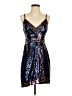 BCBGMAXAZRIA 100% Polyester Silver Cocktail Dress Size 0 - photo 1