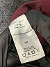 Habitual 100% Polyester Color Block Burgundy Track Pants Size 10 - photo 8