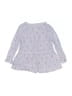 Carter's Hearts Blue Long Sleeve Blouse 12-18 MO / 18 MO - photo 2