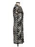 En Focus Studio Animal Print Black Cocktail Dress Size 6 - photo 4