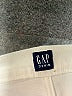 Gap Solid White Denim Shorts Size 14 - photo 3
