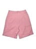 Cider 100% Polyester Solid Pink Shorts Size L - photo 2