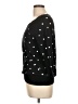 Pleione 100% Cotton Polka Dots Black Pullover Sweater Size L - photo 5