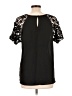 West Kei 100% Polyester Black Short Sleeve Top Size L - photo 2