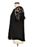 West Kei 100% Polyester Black Short Sleeve Top Size L - photo 5