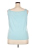 Sigrid Olsen Blue Tank Top Size 2X - photo 2