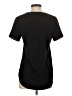 Ann Taylor 100% Polyester Black Short Sleeve Top Size S - photo 2