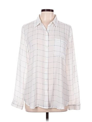 Ann Taylor Factory Long Sleeve Blouse (view 1)