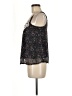Ultra Pink 100% Polyester Black Sleeveless Blouse Size M - photo 5