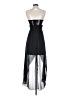 Stitch Between 100% Polyester Black Cocktail Dress Size S - photo 2