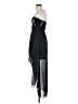 Stitch Between 100% Polyester Black Cocktail Dress Size S - photo 5