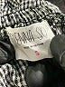 Sienna Sky 100% Polyester Chevron-herringbone Gray Casual Pants Size S - photo 4
