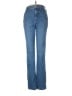 Express Hearts Blue Jeans Size 6 - photo 1