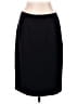 Kasper 100% Polyester Solid Black Formal Skirt Size 10 - photo 1