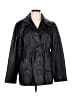 Jacqueline Ferrar 100% Polyester Black Coat Size L - photo 1