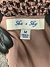 She + Sky 100% Polyester Animal Print Brown Casual Dress Size M - photo 7