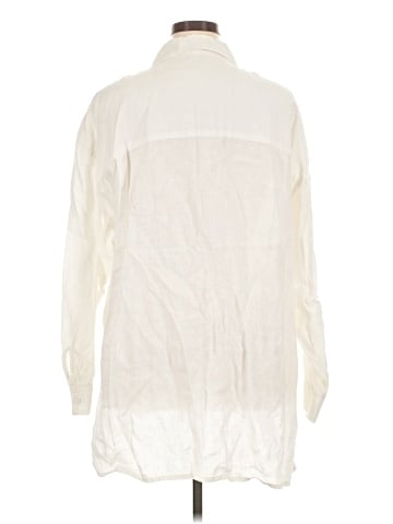 Eileen Fisher Long Sleeve Button-Down Shirt (view 2)
