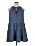 Max Studio Blue Casual Dress Size XL - photo 1