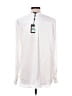 DKNY 100% Polyester White Long Sleeve Blouse Size L - photo 2