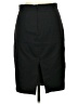 Twenty One Solid Black Formal Skirt Size M - photo 2