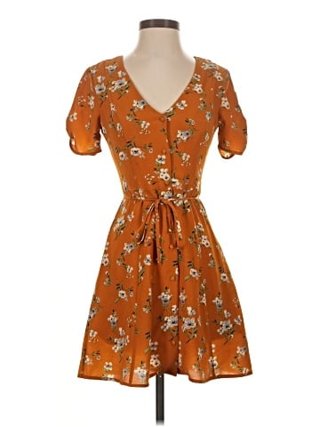 Blue Rain Casual Dress (view 1)